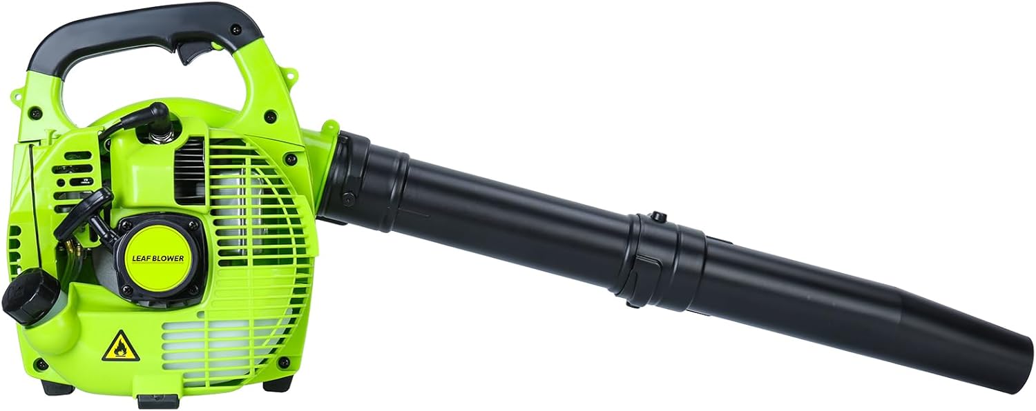 Handheld Leaf Blower, 26CC 2Stroke Gas Powered Leaf Blower