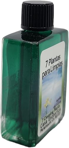 Miniatura 3 de Magick Space Aceite de unción espiritual - (7 palntas para Limpias Aceite) 7 plantas limpiadoras - Hechizo de purificación - Elimina la energía
