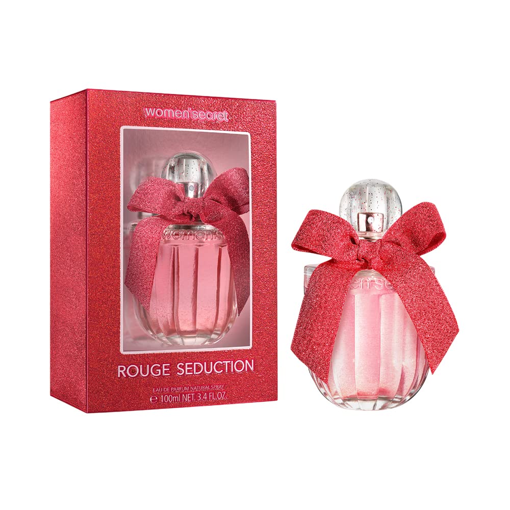 Women'secret Rouge Seduction Parfum Femme 100ml | Eau de Parfum, Fragrance Chypre et Fruité, Cadeau Femme