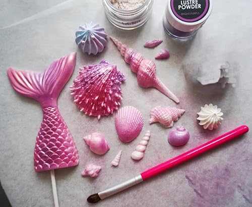 Miniatura 4 de Purpurina comestible de grado alimenticio para pasteles, purpurina comestible de polvo dorado, 0.35 oz (10 g), decoraciones comestibles para tartas,