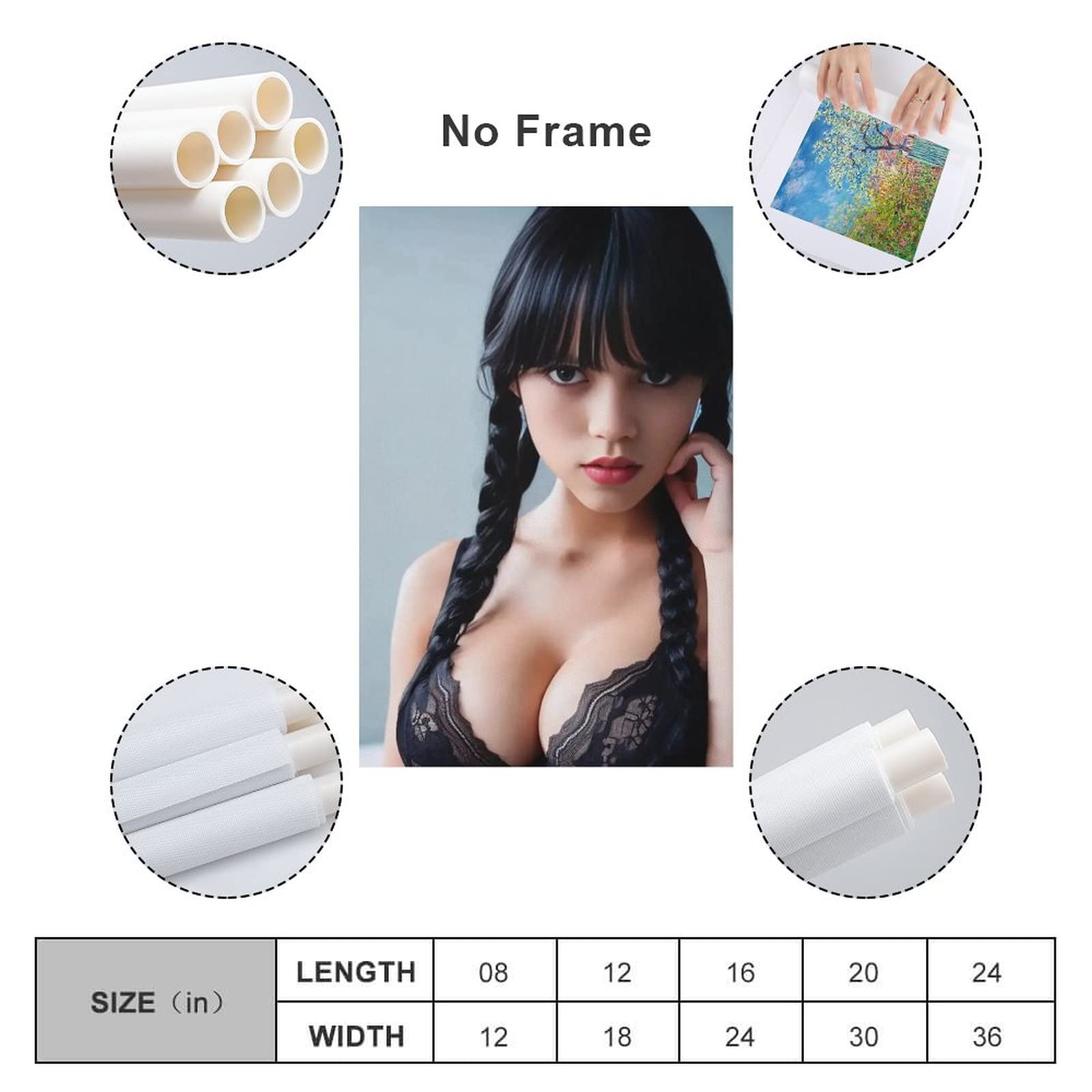 FANSHANG Jenna Ortega Actress (3) Canvas Poster Wall Art Picture Prints  Hanging Photo Gift Idea Decor Home Posters Artworks 08x12inch(20x30cm) :  Amazon.ca: Home