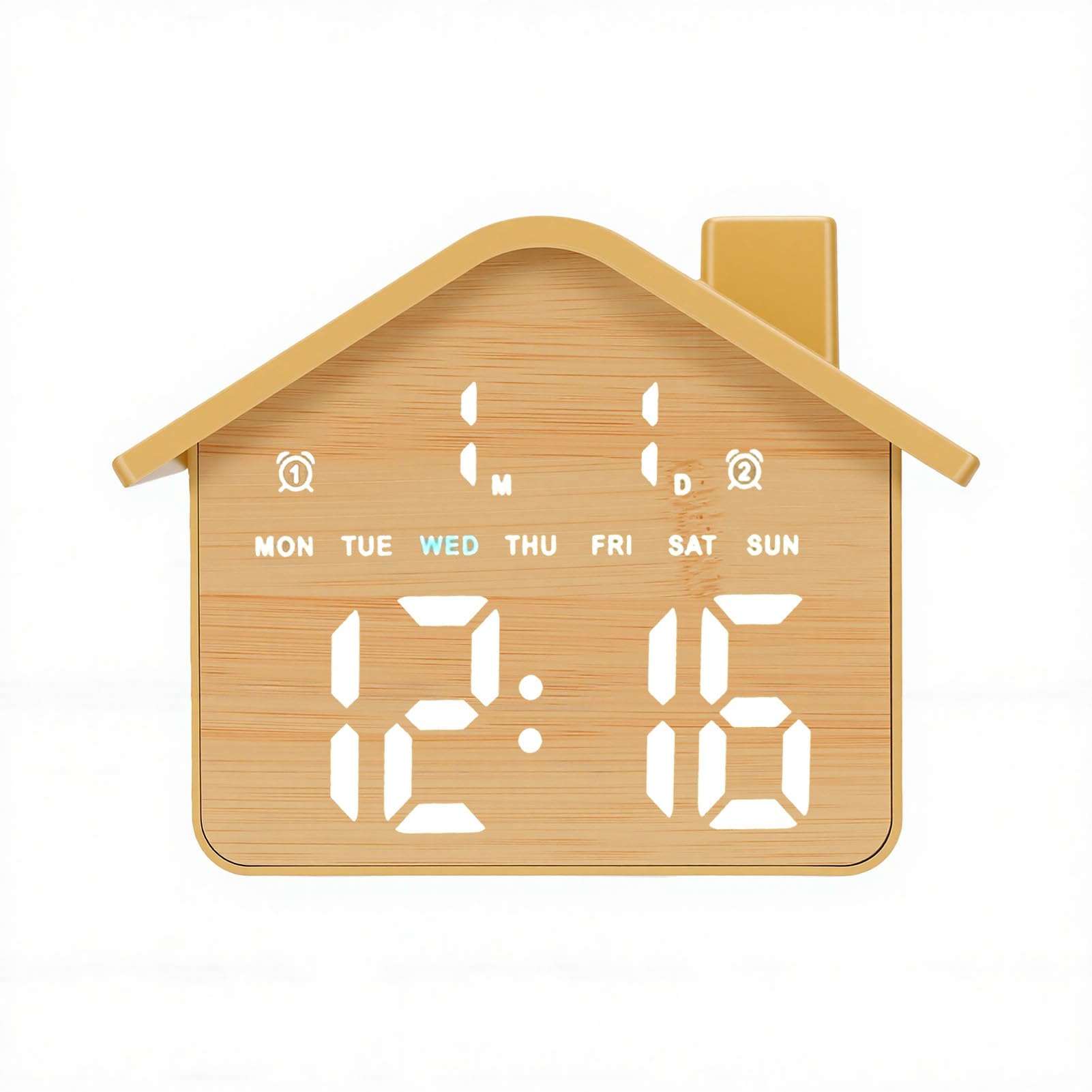 Horloge numérique à piles portable pour en finir avec les pannes de réveil