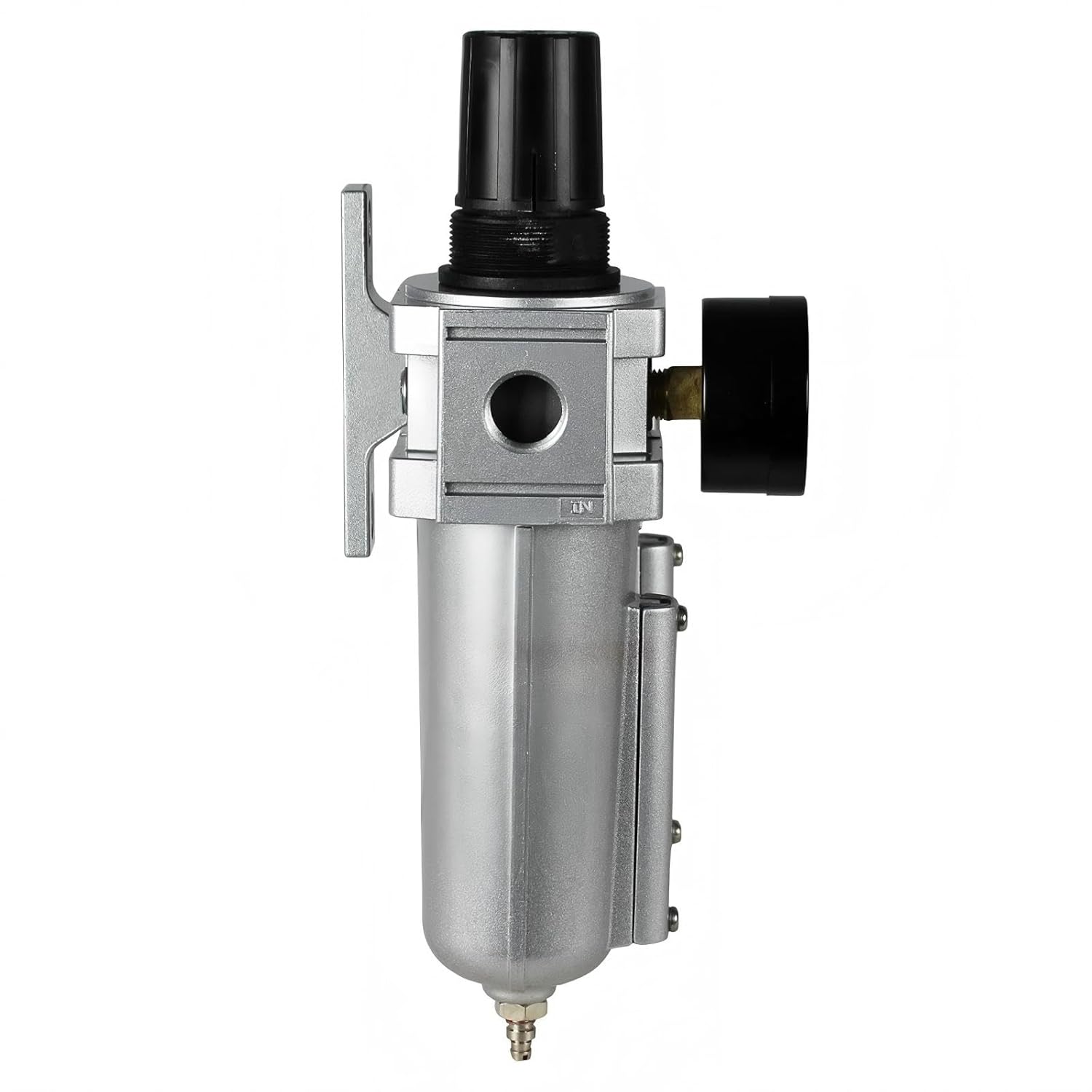 FRL724N Compressed Air Moisture Filter Regulator Oiler Separator Lubricator - for THB Compressed Air Treatment Parts- Compressor Lubricator Combo- 1/2" FNPT 225 PSI 140CFM 5.1 oz L 6" W 3.5" H 10.75"