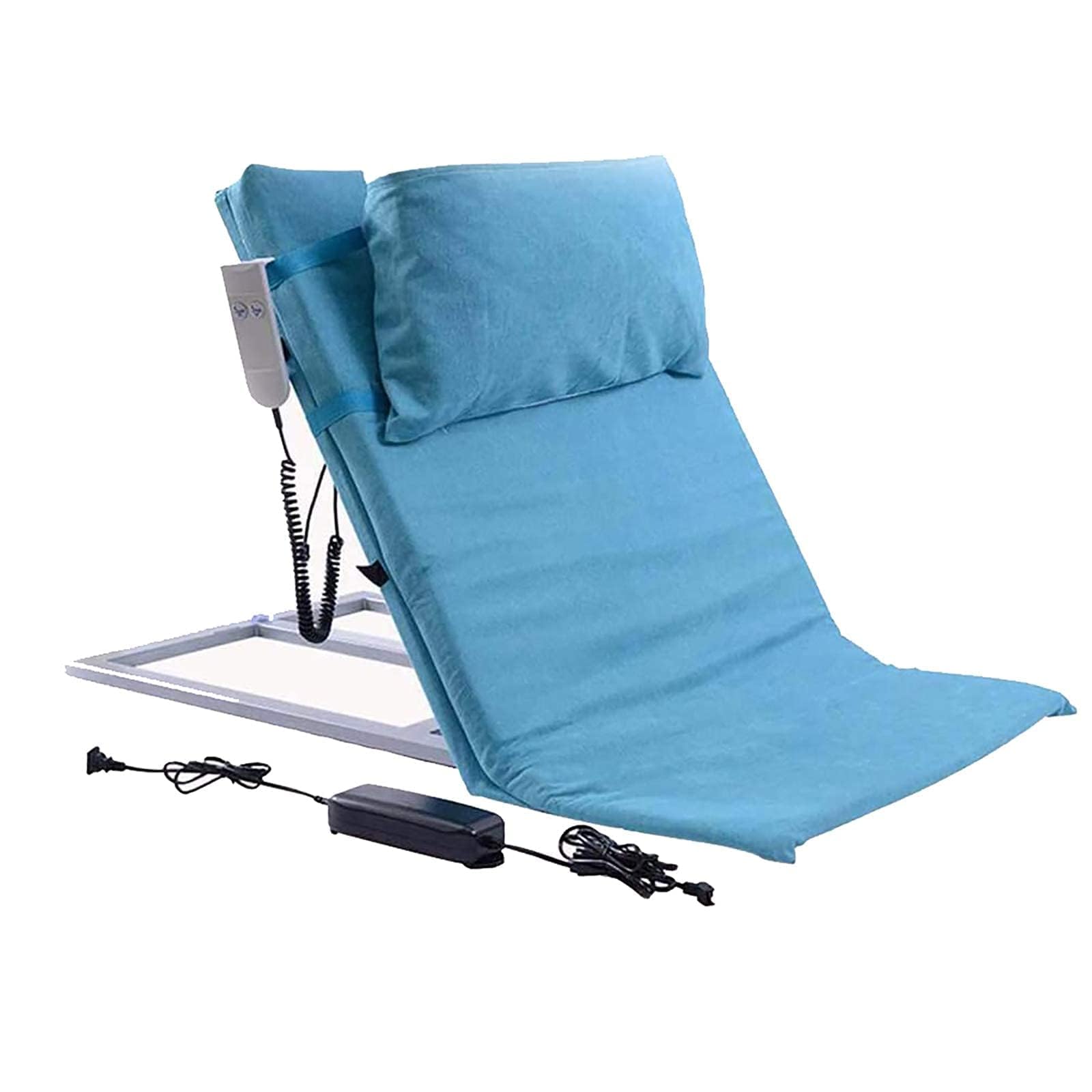 Lit électrique réglable pour personnes âgées – Repose-lit avec télécommande avec aide aux abdominaux et aux debouts, aide à la mobilité domestique pour personnes âgées, soutien du dossier