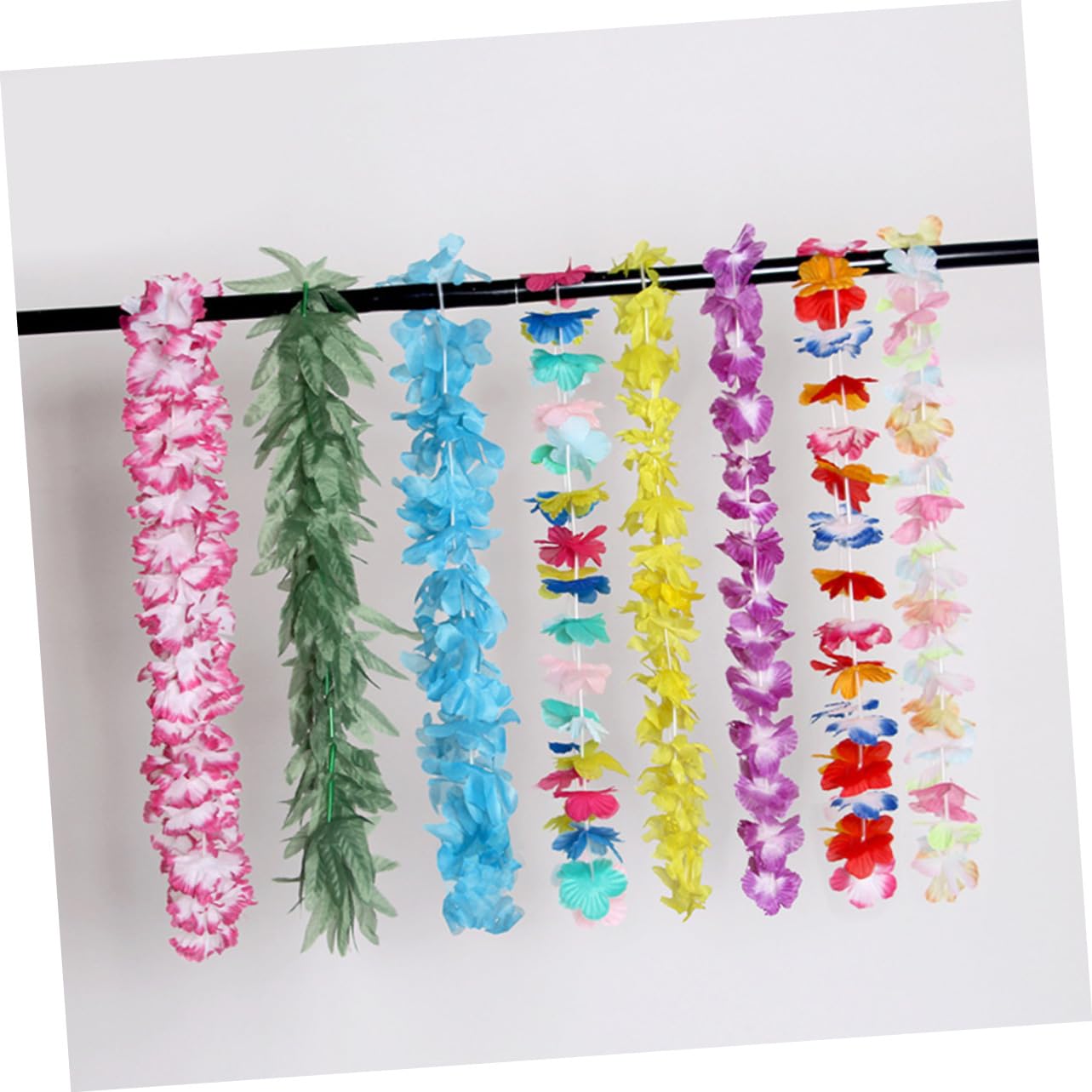 PRETYZOOM 42stücke Hawaii-blumenkette Tropische Luao-Party-gastgeschenk Bunte Künstliche Blumen Strand-Hula-kostüm-Accessoires Hawaii-Girlande Hawaii-Halskette