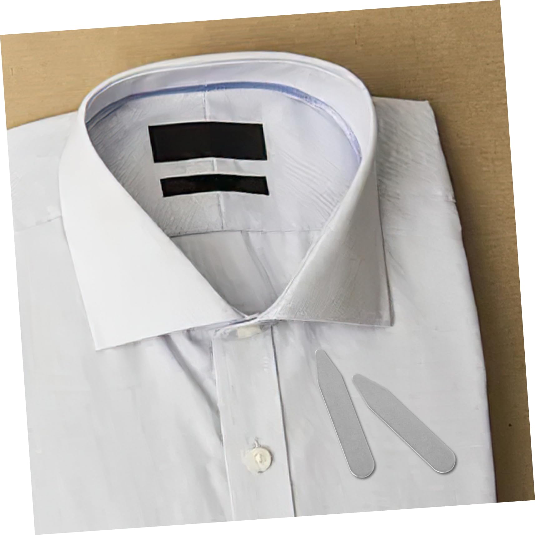 TOGEVAL Dress Shirt Collar Extender Mens Shirt Collar Stays Collar Supports Wear Collar