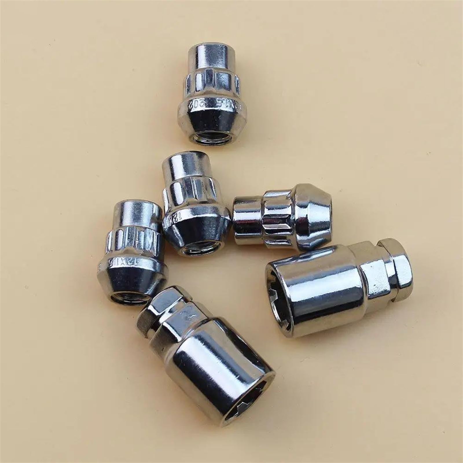 Tsolay Steel Wheel Bolts Compatible With Hyundai For Elantra For Verna For Tucson For Santafe M12*1.5mm Car Accessories Wheel Hub Screw Lug Nut Wheel Bolts Nuts Studs