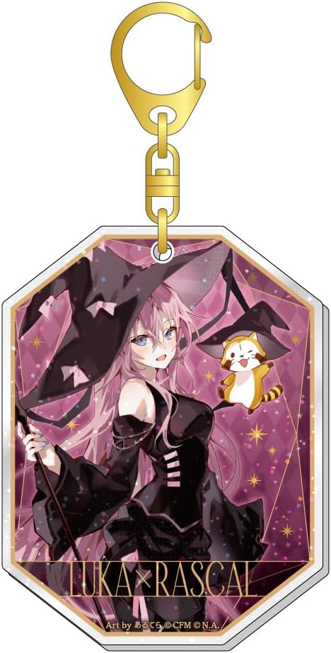初音ミク×ラスカル 2023 ラメ入りアクリルキーホルダー/KAITO 未