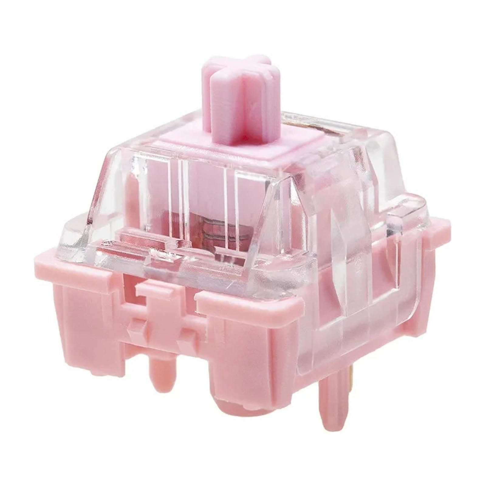 Przełącznik liniowy Rose 63g 5pin MX przełącznik do mechanicznej klawiatury fabryki Lubed PC PA POM IDGTTLDF(90 sztuk)