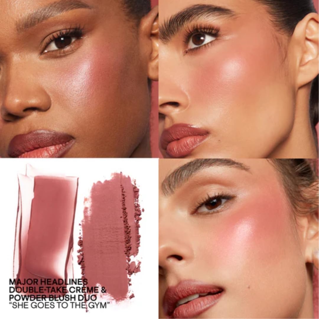 PATRICK TA チーク She Goes To The Gym Amazon.com : Patrick Ta Double-Take Mini Blush Duo, She Goes to