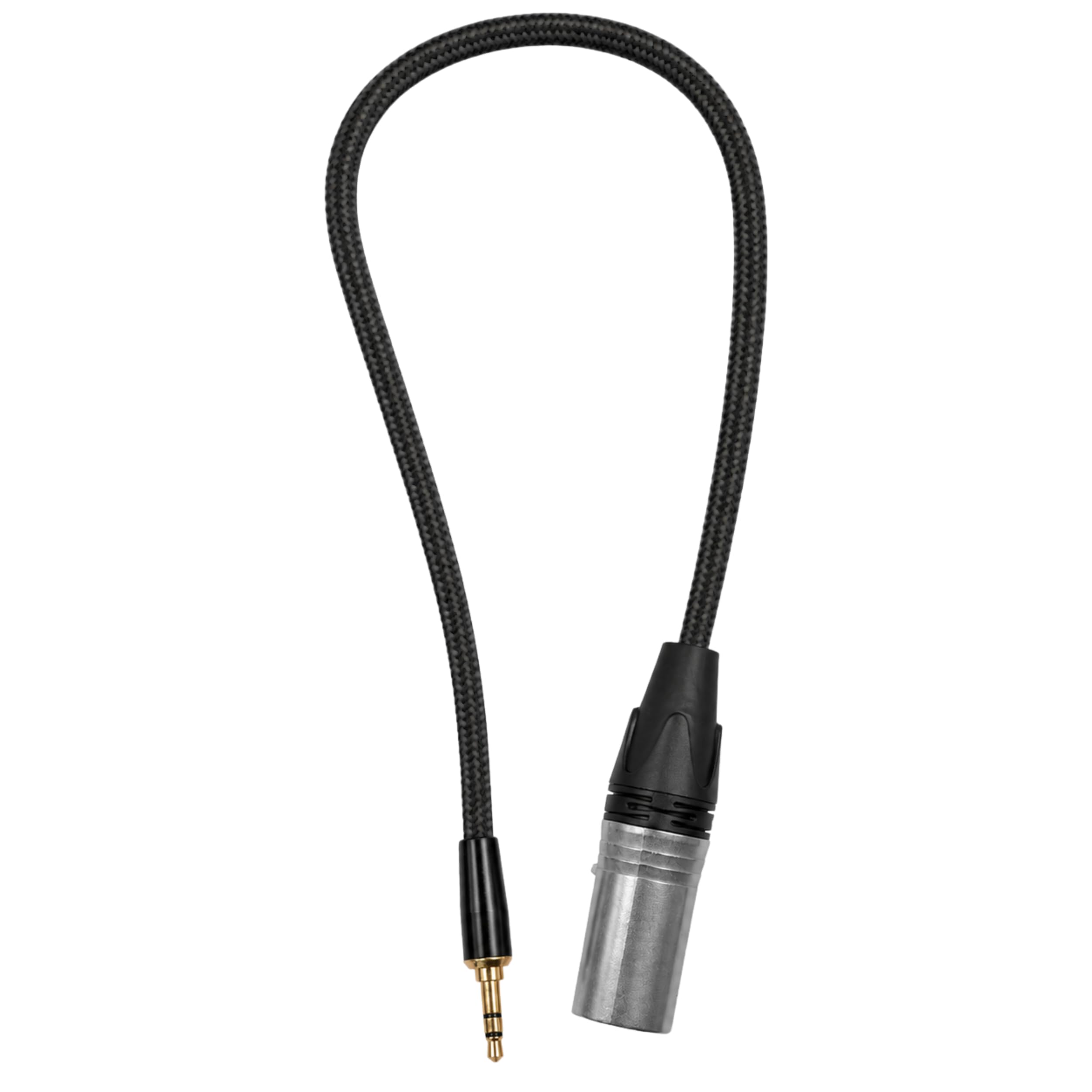 KONDOR BLUE XLR macho de 3 pines a mini TRS macho de 3,5 mm para conexión de micrófono de estudio a cámara Cine + más