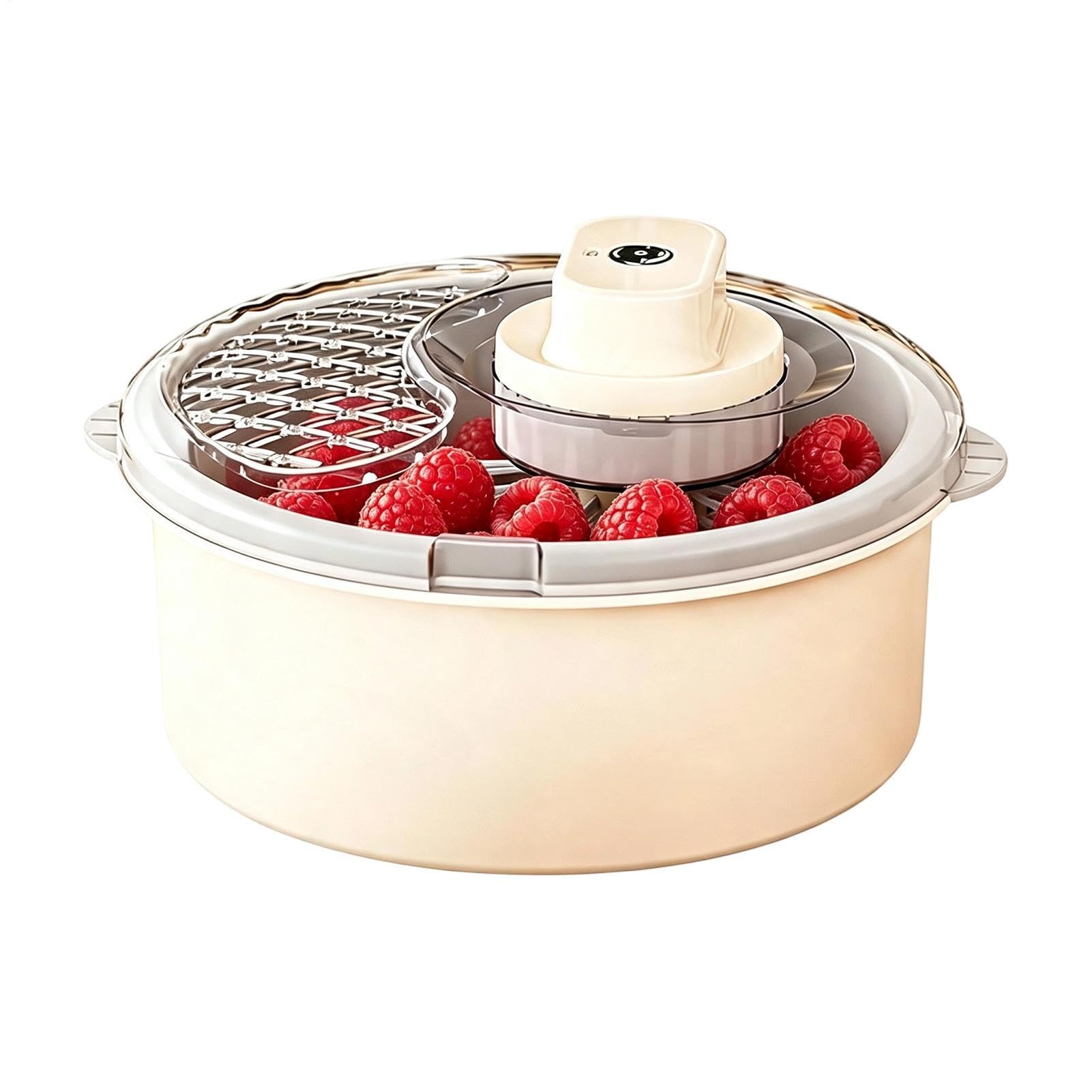 Schleuder Trockner Elektrischer - und -Wasch-Trockner | Elektrischer wäscher für Salat, Spinat, Beeren, Kopfsalat, Zuhause, Küche, Restaurant,