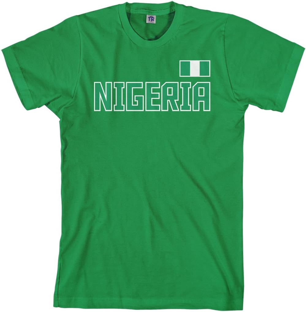 Threadrock Men's Nigeria National Pride T-Shirt