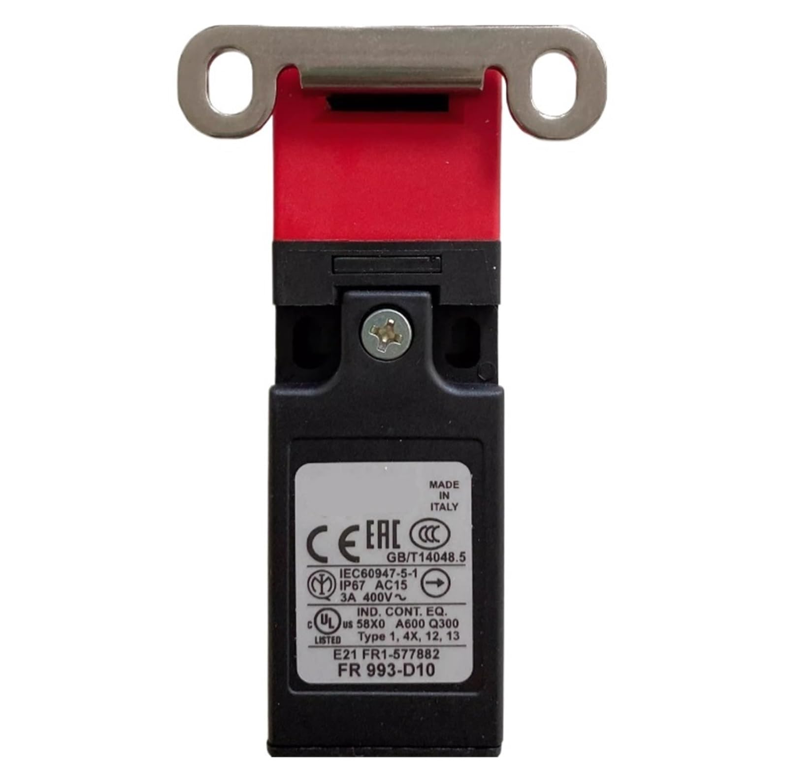 Interrupteur de fin de course FR993-D10 avec levier rotatif pour automatisme