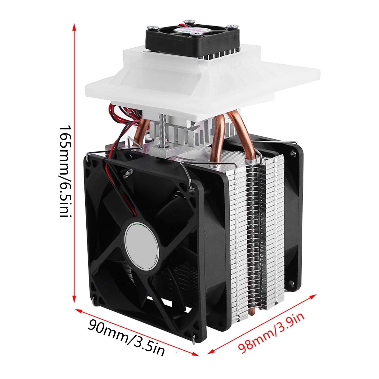 Réfrigération à Semi-conducteur 12 V, Kit De Système De Refroidissement De Réfrigération Thermoélectrique Peltier DIY, Dissipateur Thermique De Refroidisseur à Semi-conducteur Pour Système De Déshumid
