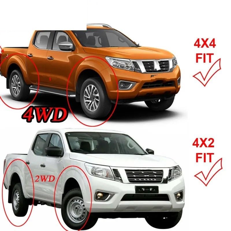 Barres De Toit Longitudinales Noires Pour Nissan Navara NP300 (2014-2022) - Neuf Avec Quincaillerie