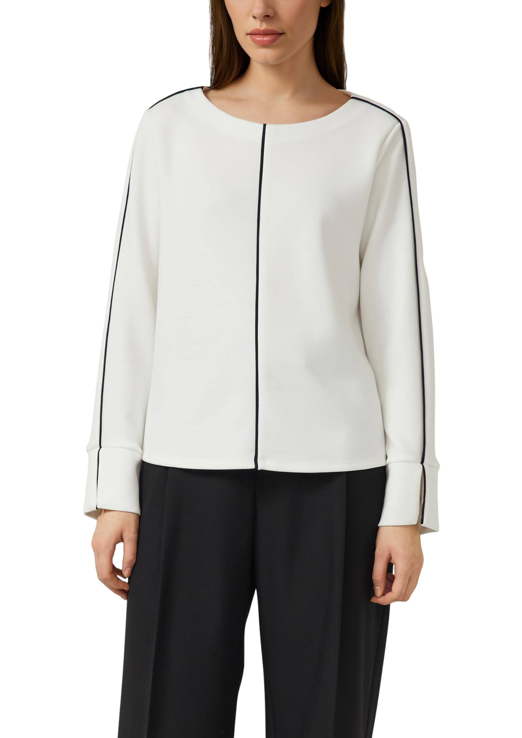 s.Oliver T-Shirt aus Baumwolle mit Label-Print