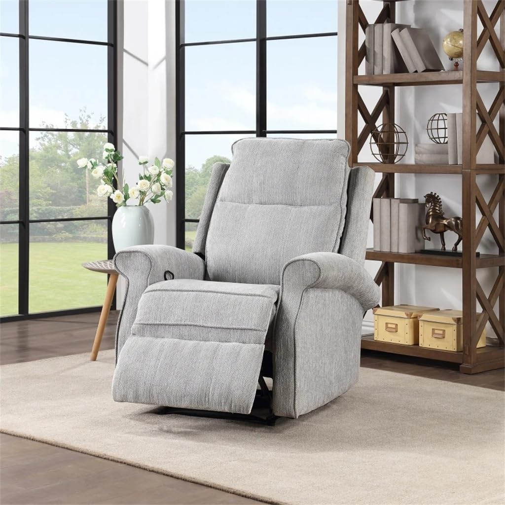 Oversize Upholstered Single Sofa Recliner Chair with Overstuffed Armrests with Tall Neck Support for Living Room