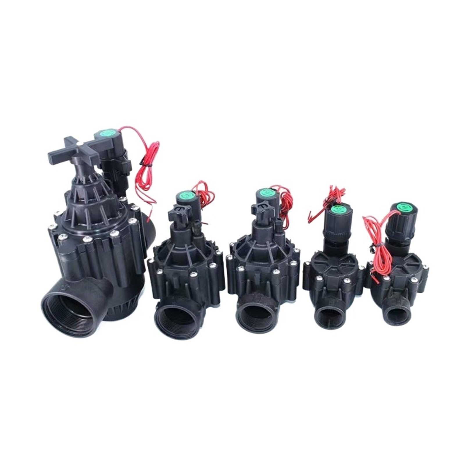 Électrovanne 24VDC eau 1" normalement fermée électrovanne nylon arrosage goutte à goutte