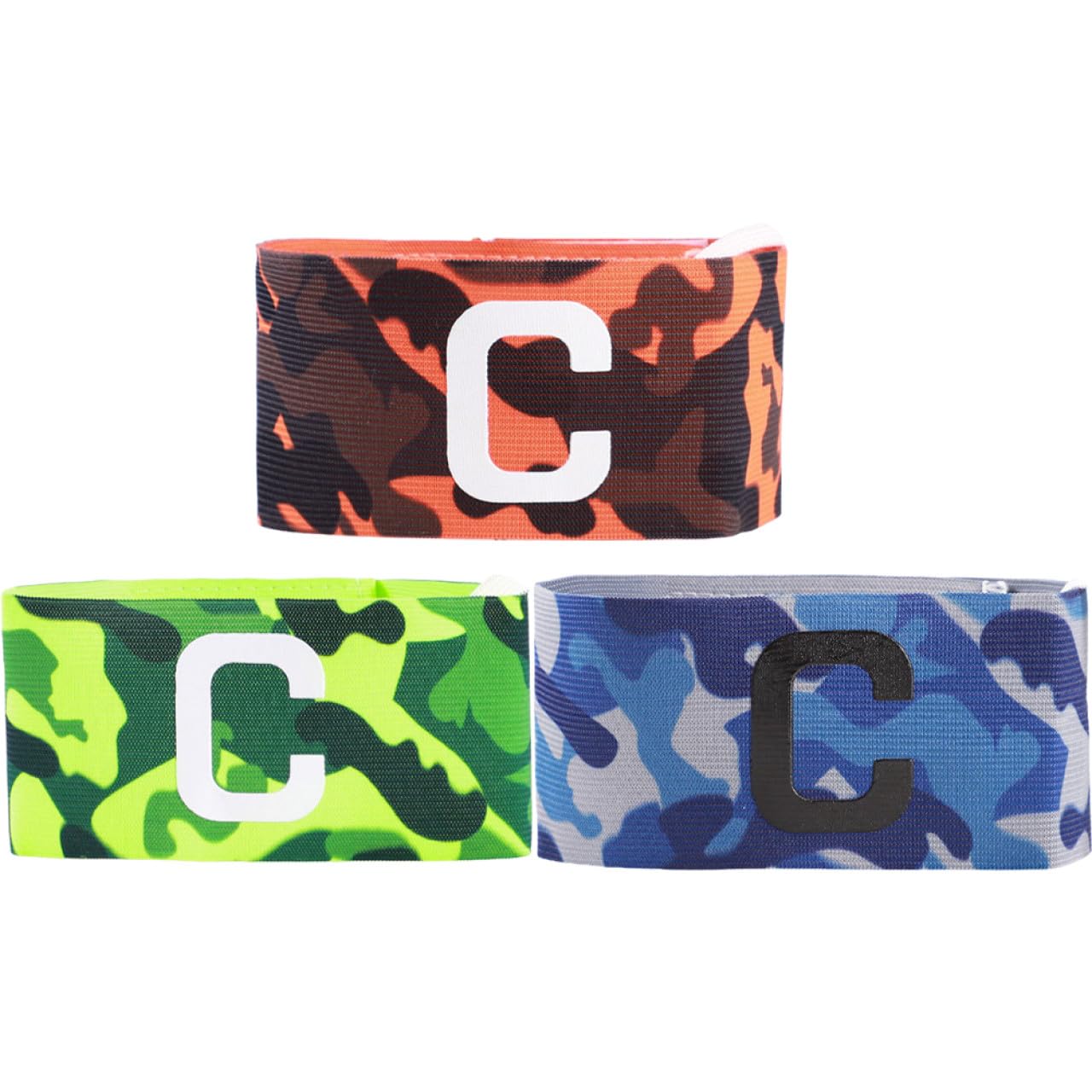 UPKOCH Cinghia da Braccio del di Calcio Braccio Elastico Imbottito Supporto Capitani Protezione Bracciali Elastici da Calcio Bracciali per Uomo Nylon