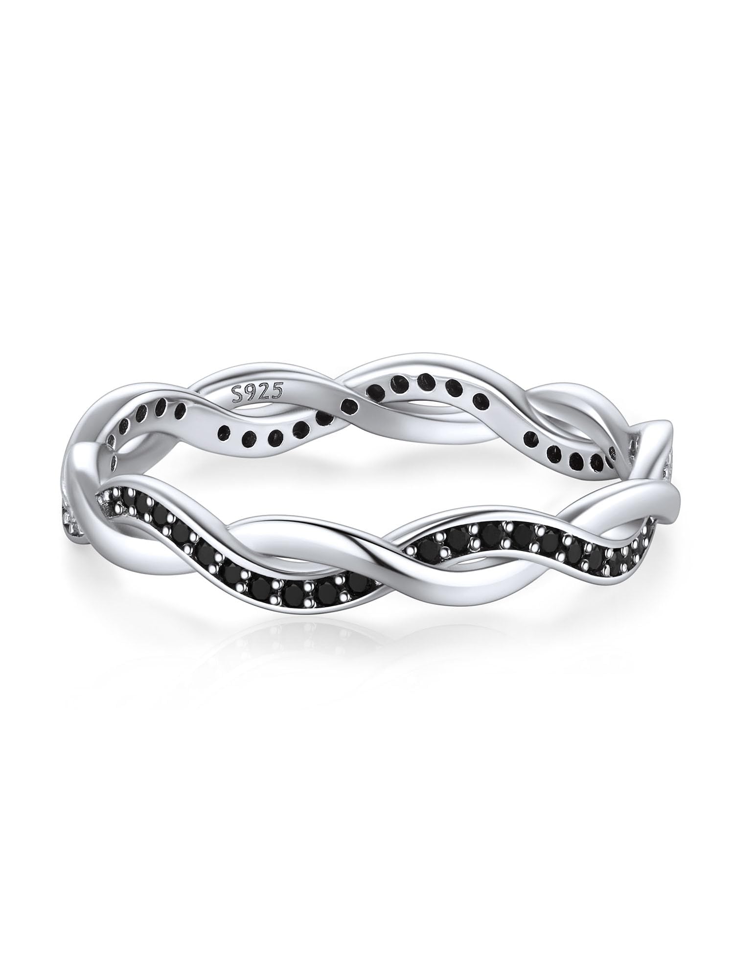 ChicSilver 925 Sterling Silver Love Knot Promise Ring High Polish Comfort Fit Band Ring Size 4-12