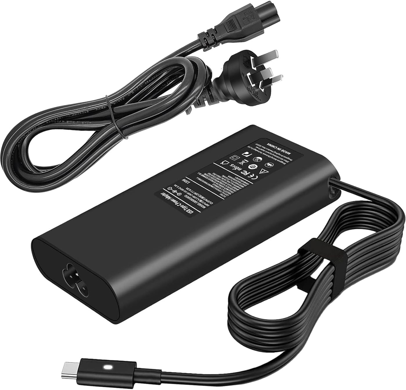 Chargeur USB C 65W Pour Dell Latitude 5520 5420 7410 7420 XPS 13 - Adaptateur Secteur Puissant Et Sécurisé