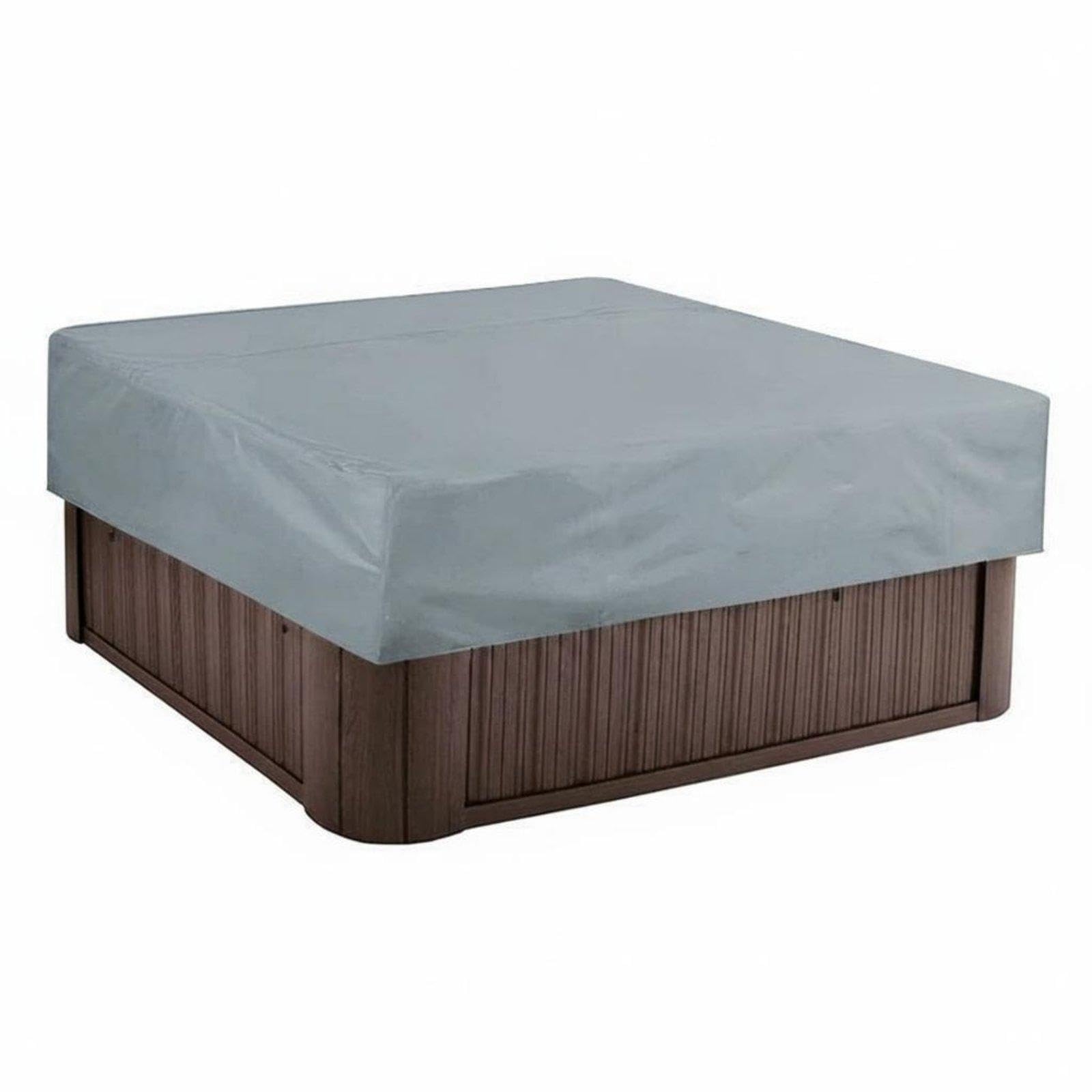 Square Spa Cover Cover Anti Waterproof Waterproof Cover Dustproof Outdoor Spa Lid for Garden, Patio, Backyard Gray 220 * 220 * 30cm-image-48