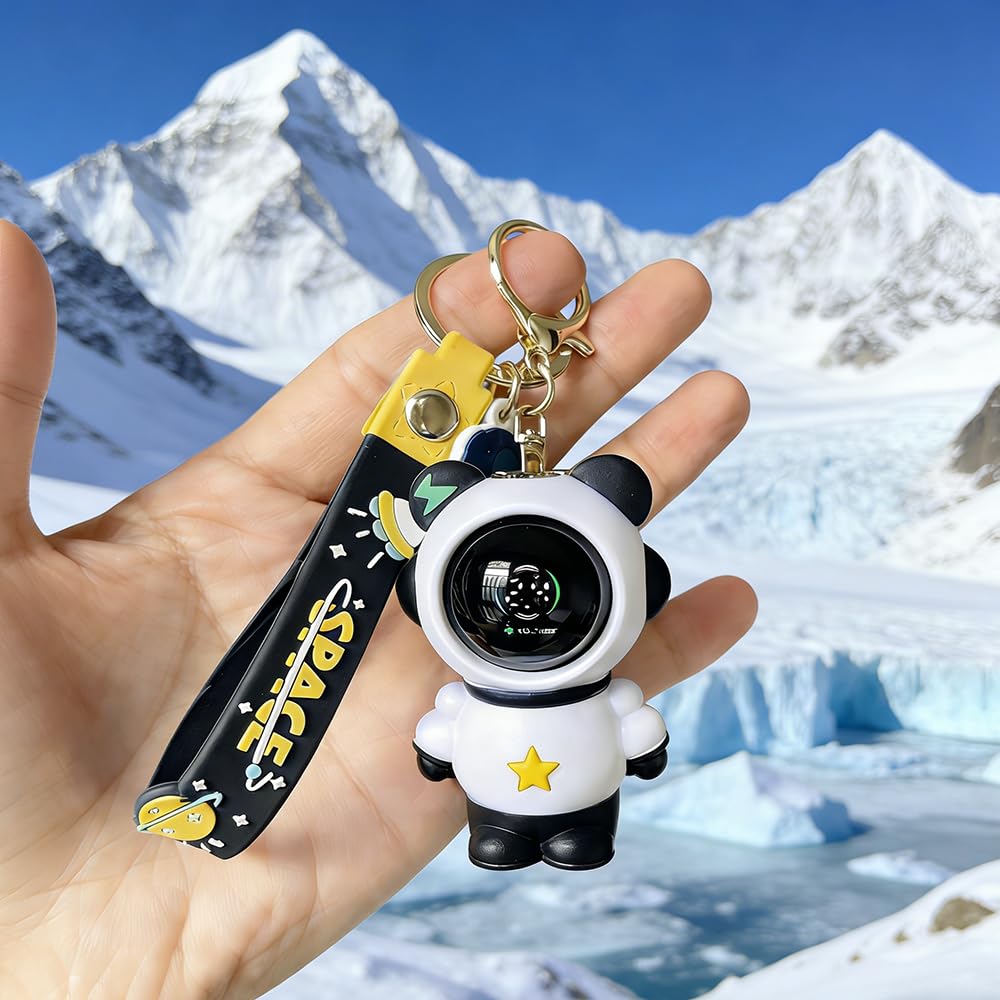 Mini Rechargeable Soldering Iron Pen – Cartoon Astronaut Design With Digital Display, Battery-Powered & Multi-Function (Black)