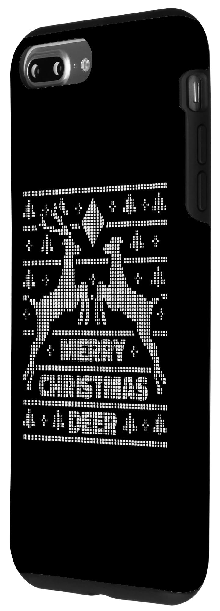 iPhone 7 Plus/8 Plus Merry Christmas Deer - Funny Christmas Case - Image 2
