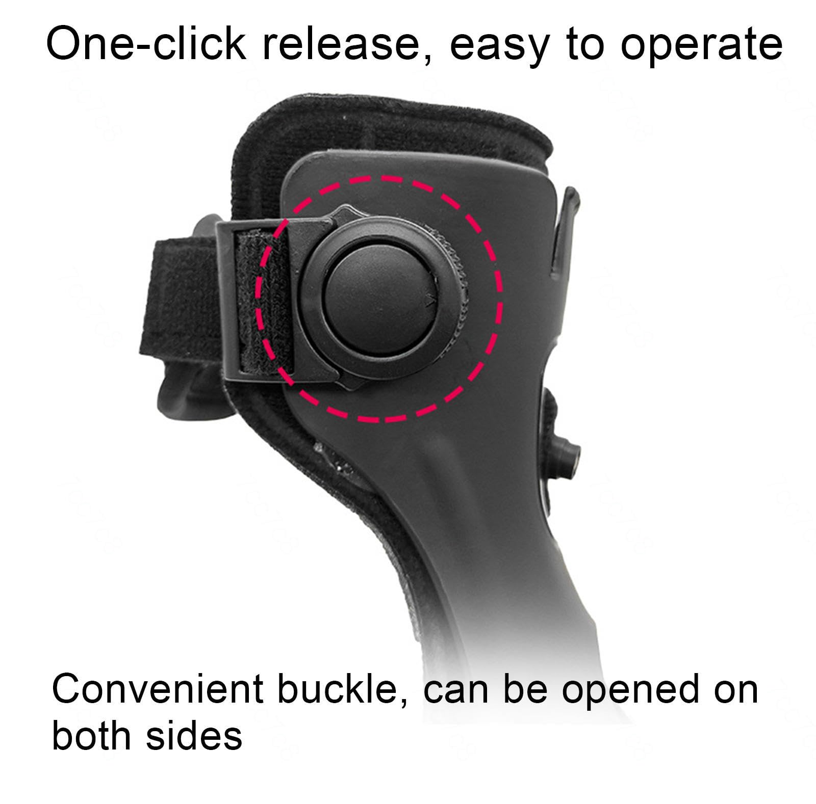 VIDECOR AFO Foot Drop Tutore Medico Foot Up Caviglia Piede Ortesi Supporto per Emiplegia Ictus, Tutore Leggero per Piede Cadente per Camminare Meglio,Left-XL