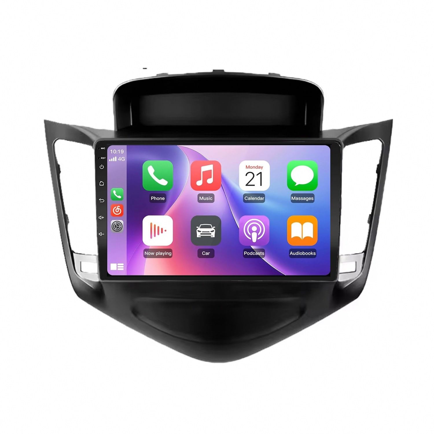 Car Stereo Carplay Radio de Coche para Chevrolet Cruze 2008-2014 Soporta Bluetooth, Control Volante, USB, WiFi, 4G, Mirror-Link, GPS Navegador/Radio FM, 8 Nuclear 6G+128G