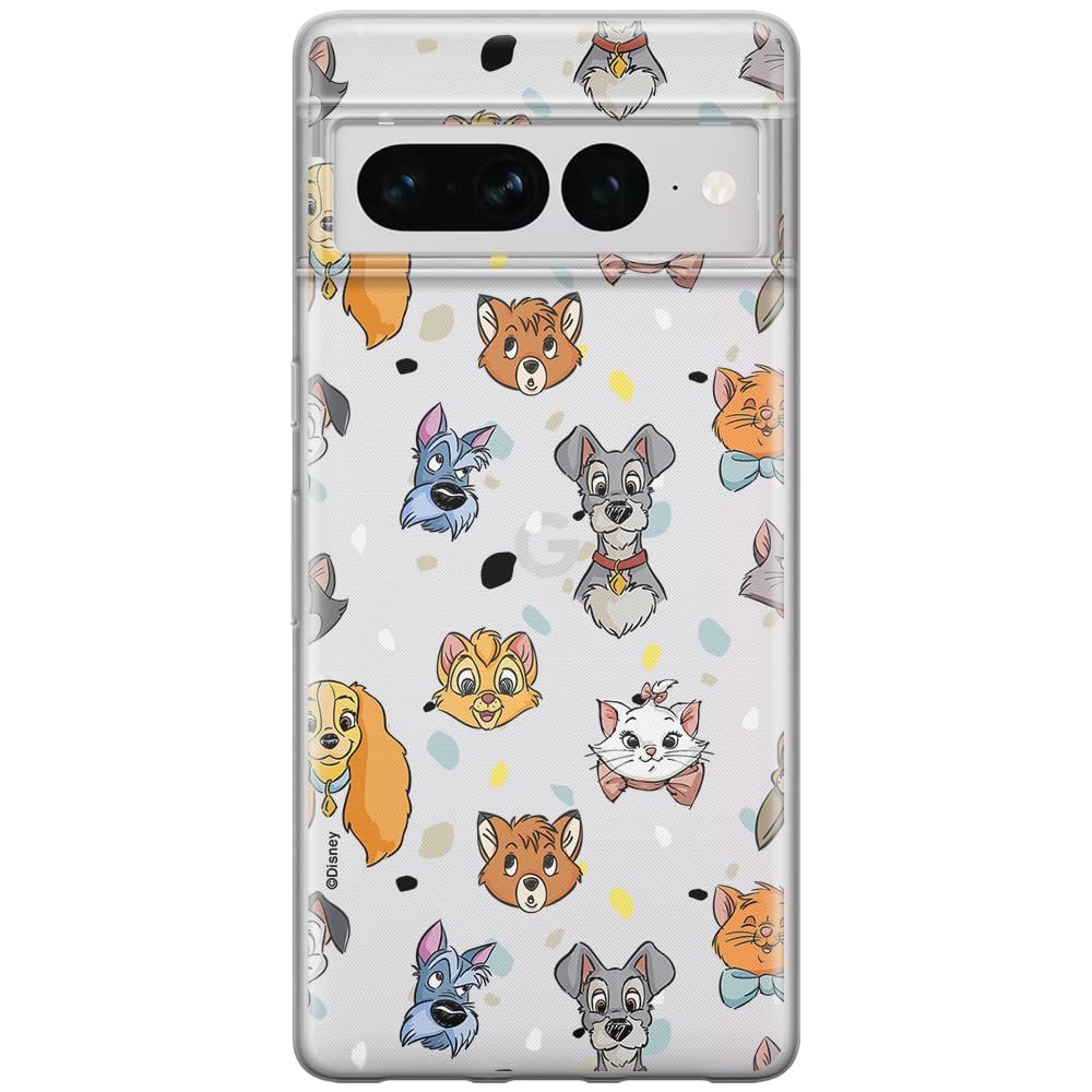ERT GROUP mobile phone case for Google PIXEL 7 PRO original and officially Licensed Disney pattern Disney Friends 003 optimally adapted to the shape of the mobile phone, partially transparent