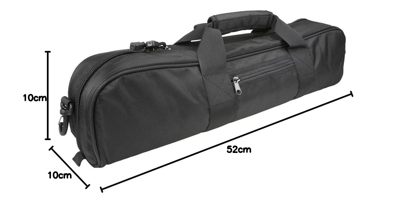 Sirui TB-52 Housse pour trépied Dimension plié Max. 52 cm, en Nylon avec Sangle de Transport Noir