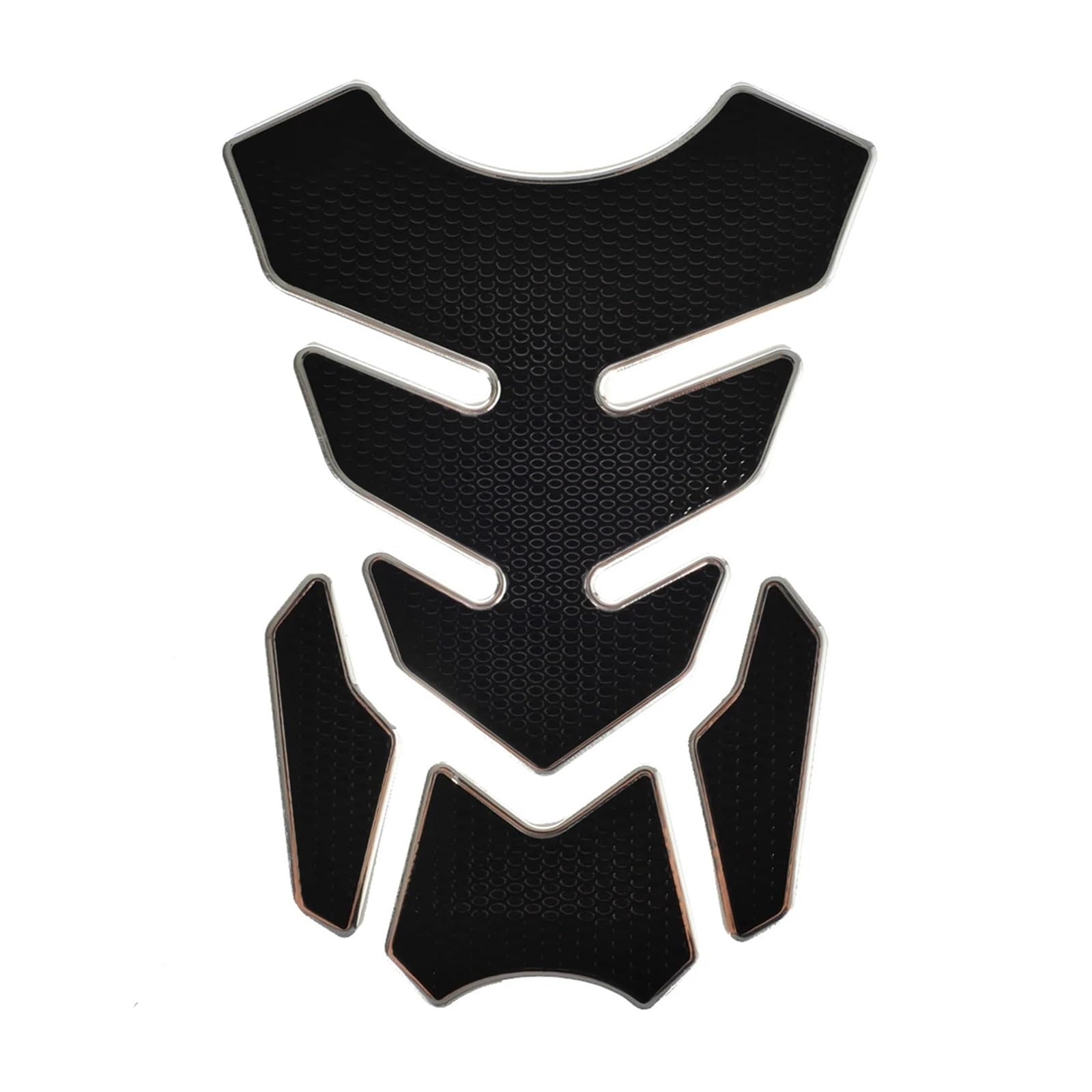 Motorbike Fuel Tank Sticker Universal Motorcycle Gas Fuel Tank Pad Protector Rubber Motorbike Stickers Decal