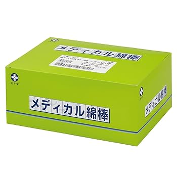 Amazon | 白十字 滅菌済 メディカル綿棒 1508 1本×125袋 木軸