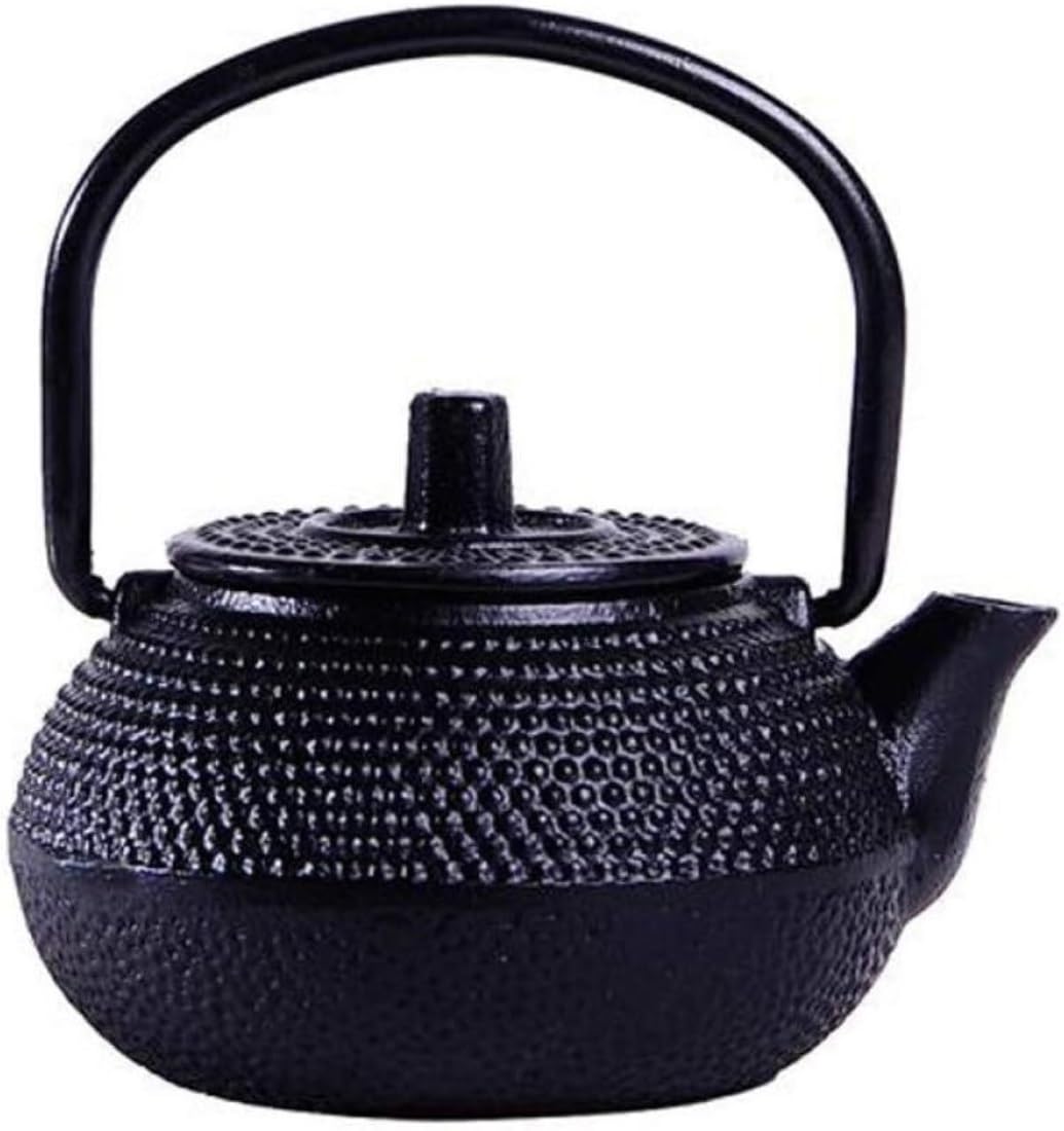 RUVOO Tetera Hierro Fundido Tetera Japonesa Tetera De Hierro Fundido De Estilo Japonés De 50ML, Adornos De Tetera como Decoración De La Cocina del Hogar China Tetera Hierro