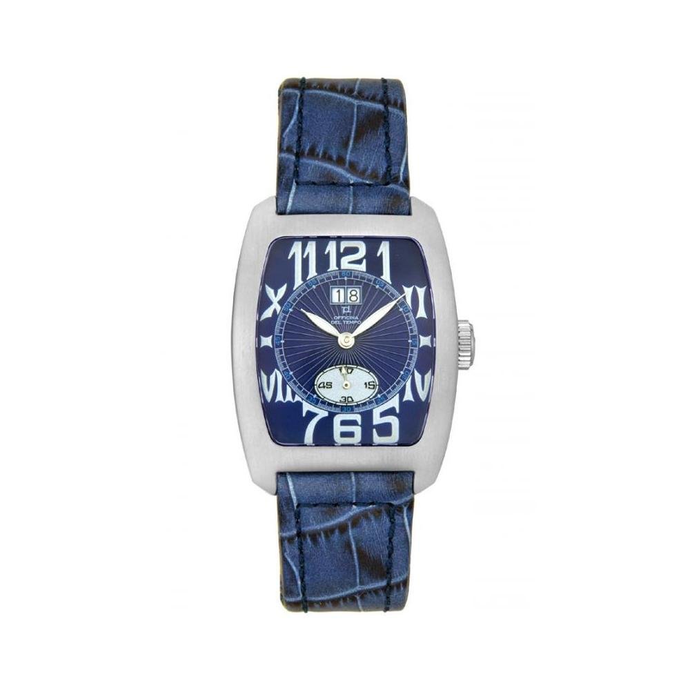 Men's OT1018/01B Tonneau Big Date Watch