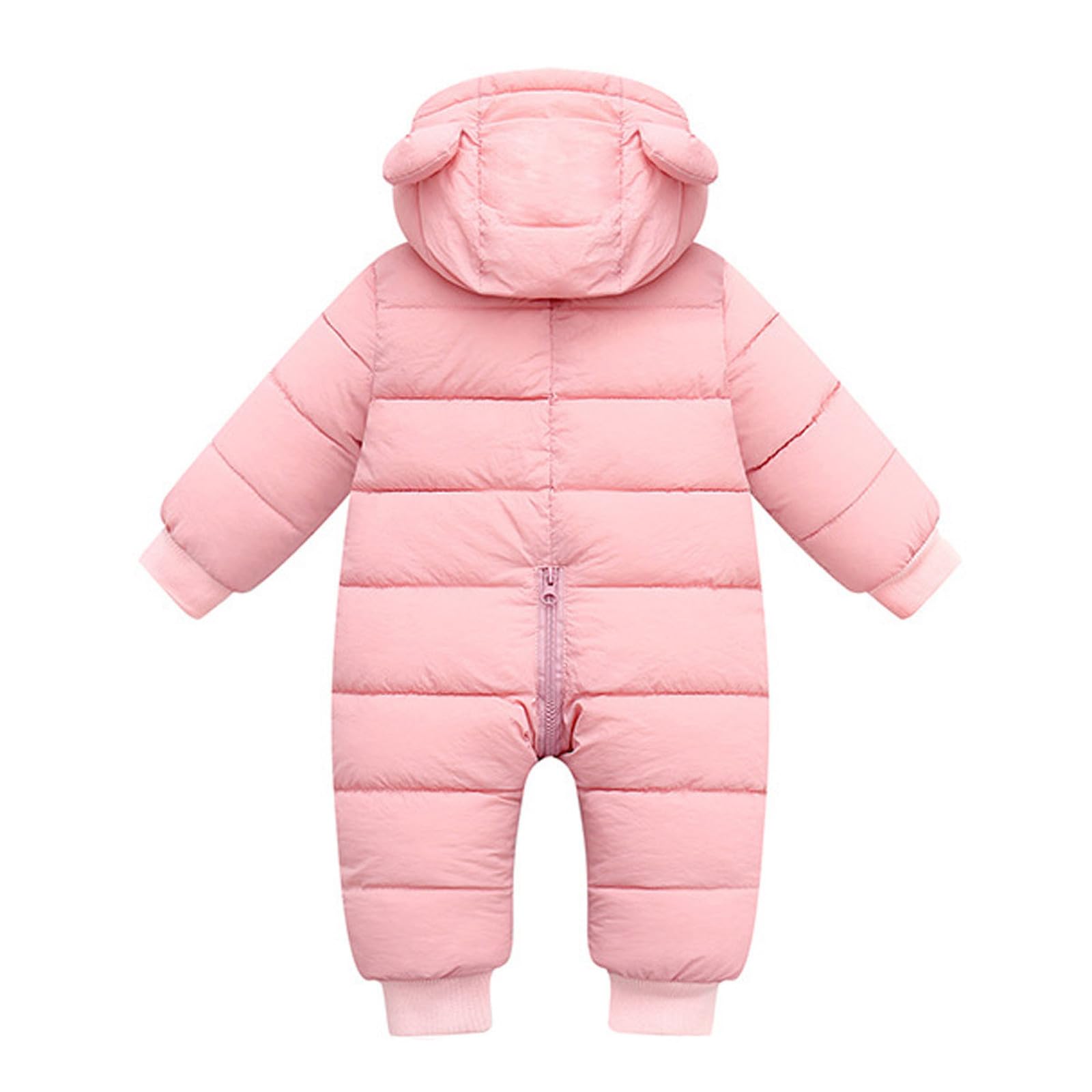 Pagliaccetto Neonato Invernale Tuta Da Neve Tutina 3 6 Mesi Maschio Neonata Bambino 2 Anni Imbottita Giubbotto Abbigliamento Tutine Invernali Rosa Completi Ciniglia Impermeabile 9 12 12M Giubbino Sci