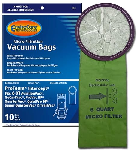 EnviroCare Replacement Micro Filtration Vacuum Cleaner Bags