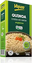Quinoa Branca Orgânica 250G Vapza Peso líquido 250g