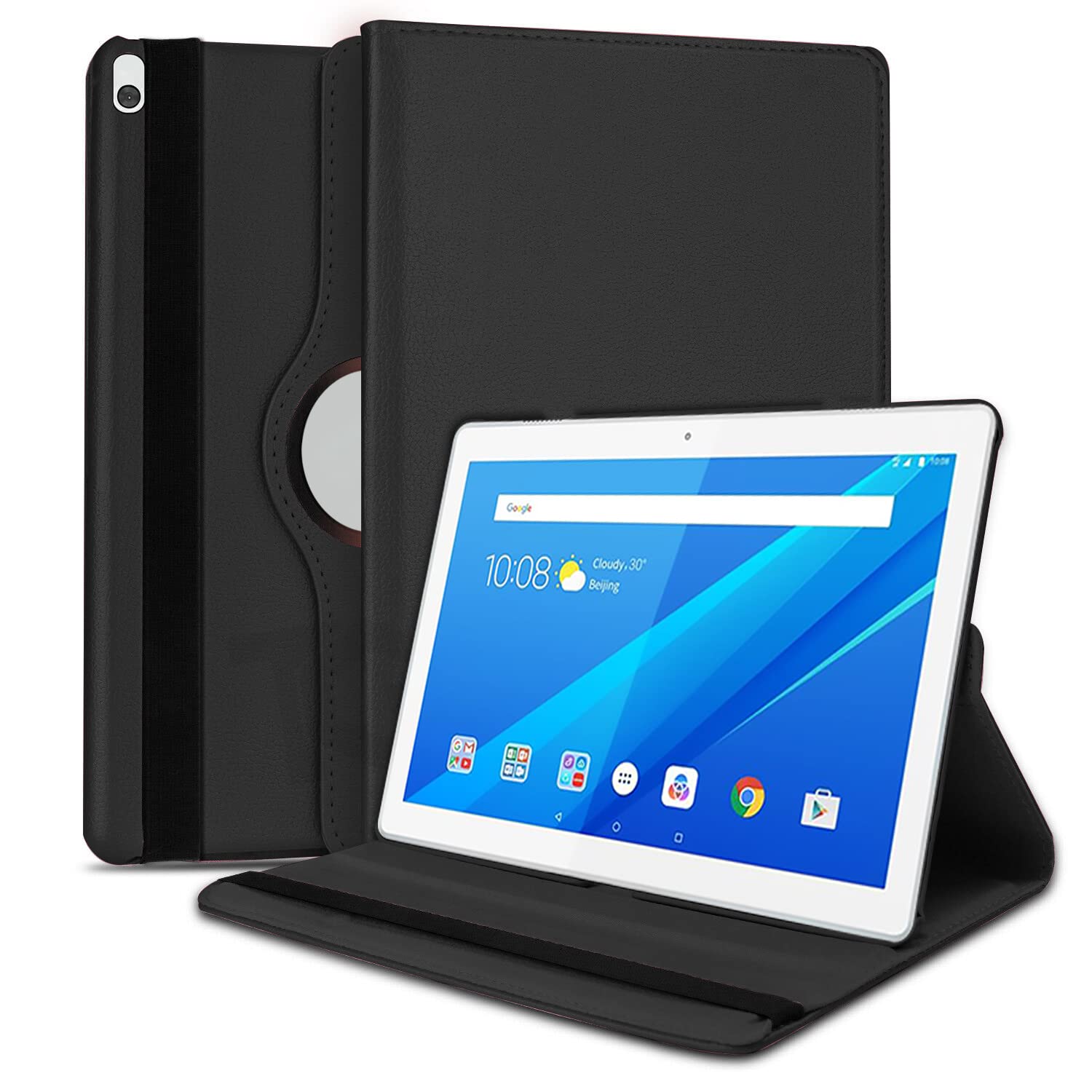 TGK Rotating Cover for Lenovo Tab M10 HD X505X TB-X505F TB-X505L TB-X505X TB-X605L TB-X605F (Black) Leather Stand Case (B09BZKGYNC) Amazon Price History, Amazon Price Tracker