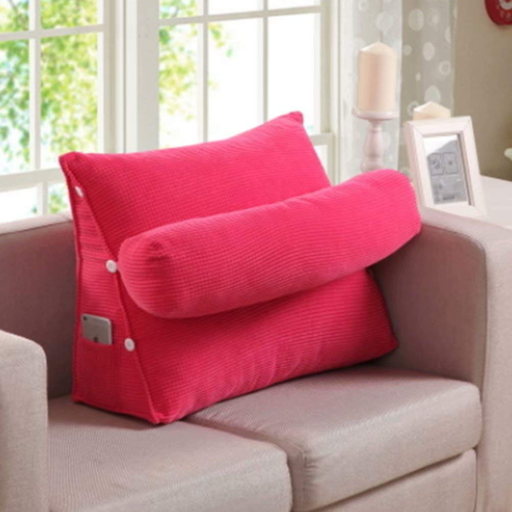 Coussin de lecture triangulaire pour lire au lit confortablement dans le salon