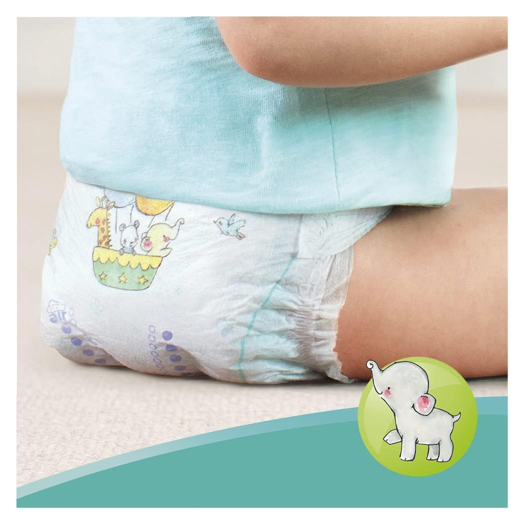 Pampers Pieluchy Niemowlęce, rozmiar 3, 6-10 kg, pudełko miesięczne, 198 pieluch