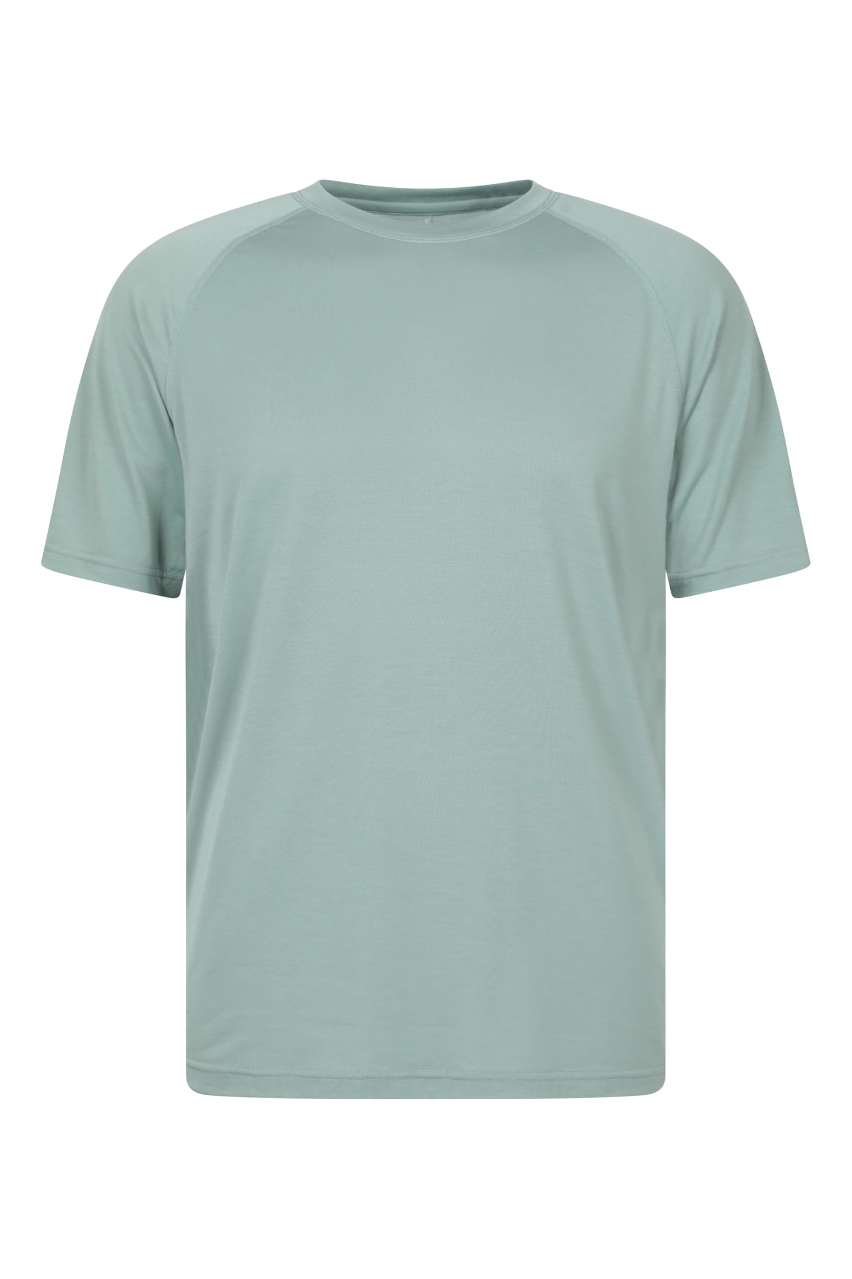 Mountain Warehouse Mens Quick Dry Active T-Shirt - Lightweight & Breathable Top with Quick Dry Properties - Spring Summer, Camping, Outdoors & Travelling Light Khaki L