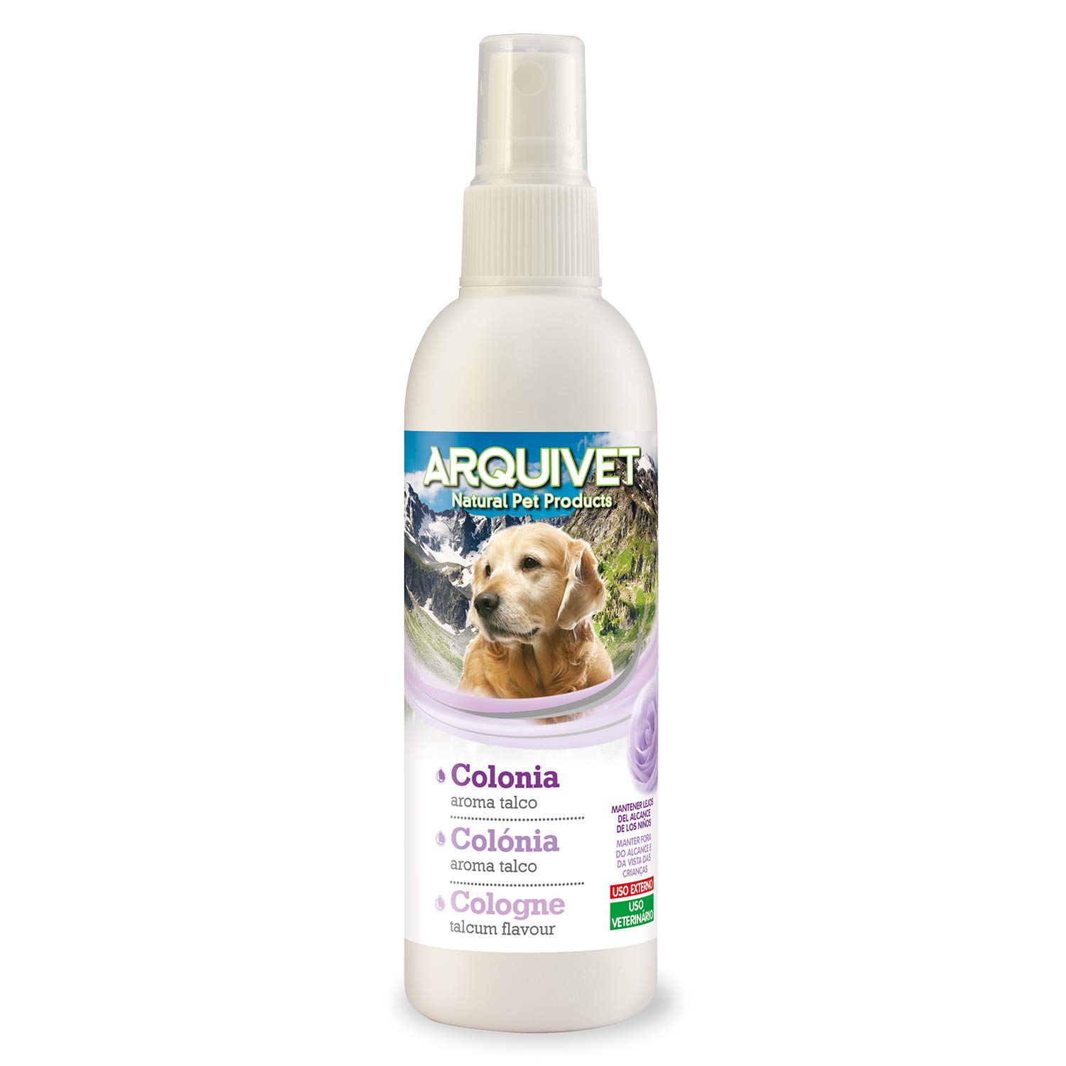Arquivet Colonia para Perros Aroma Talco - 125 ml