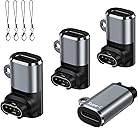 USB C to Garmin Watch Charger Cable Adapter 4-Pack,Type-C Garmin Charging Cord Adapt for Fenix 8 7 7X 6 Pro Solar,Vivoactive 6 5 4S,Venu 3 3S SQ,Forerunner 165/55/970/965/265,Tactix,Instinct 3,Epix 2