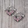 Body-Candy-2Pc-14G-Nipplerings-Piercing-Women-316L-Steel-Color-Accent-Nipple-Shield-Nipple-Ring-Set-16mm