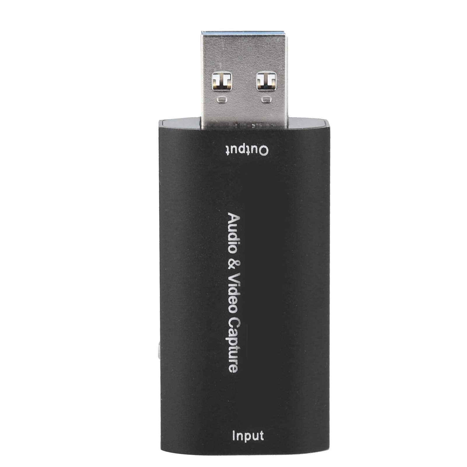 226 High Definition Audio Video Capture Card, HDMI to USB Capture Device, Ultra Thin Portable Video Recorder with Aluminum Alloy Case, for Streaming Gaming Recording on PC Android (Black)-image-26