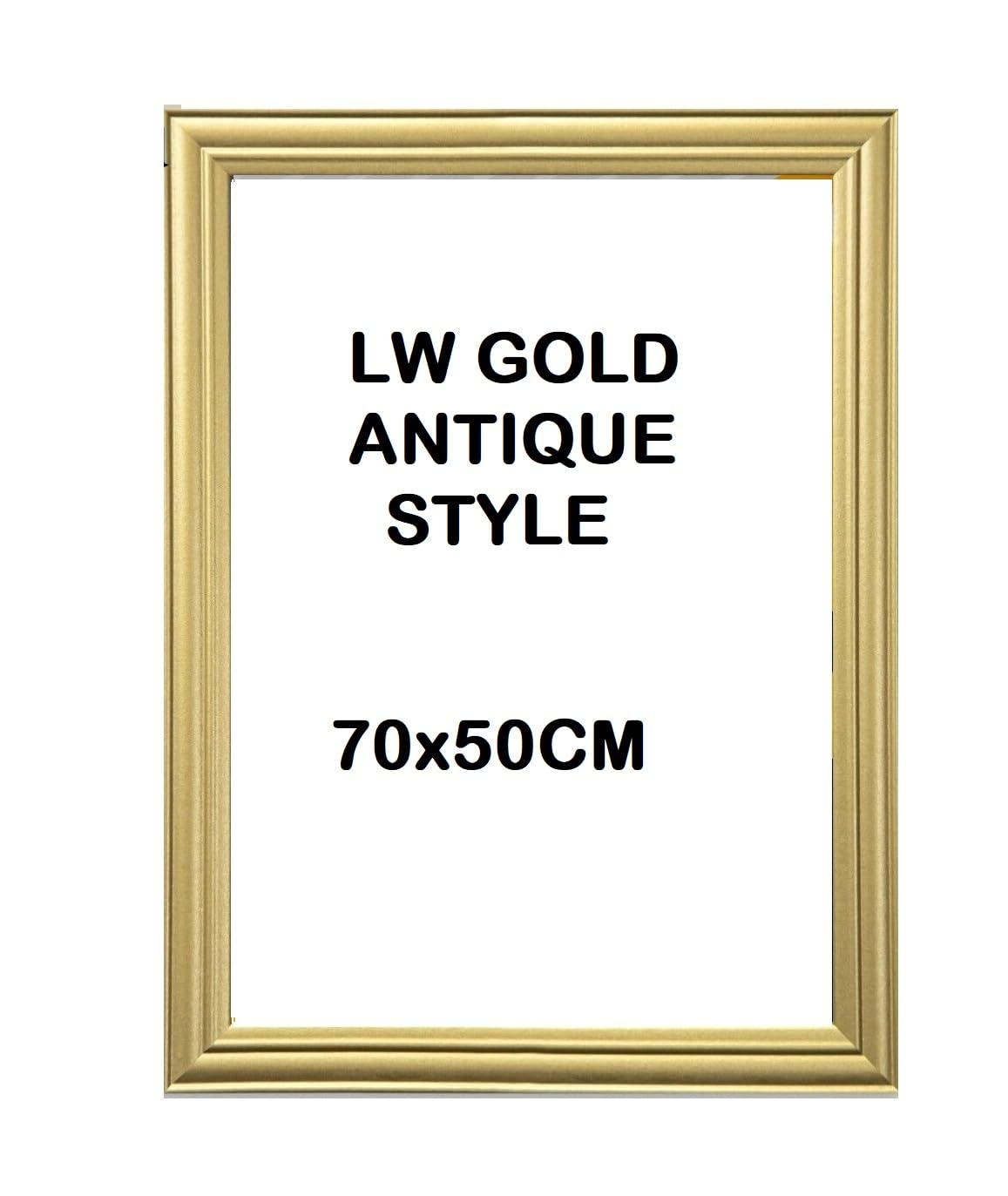 Opfr Gold 70X50cm Lw Antique Style Picture,Photo,Poster Frame