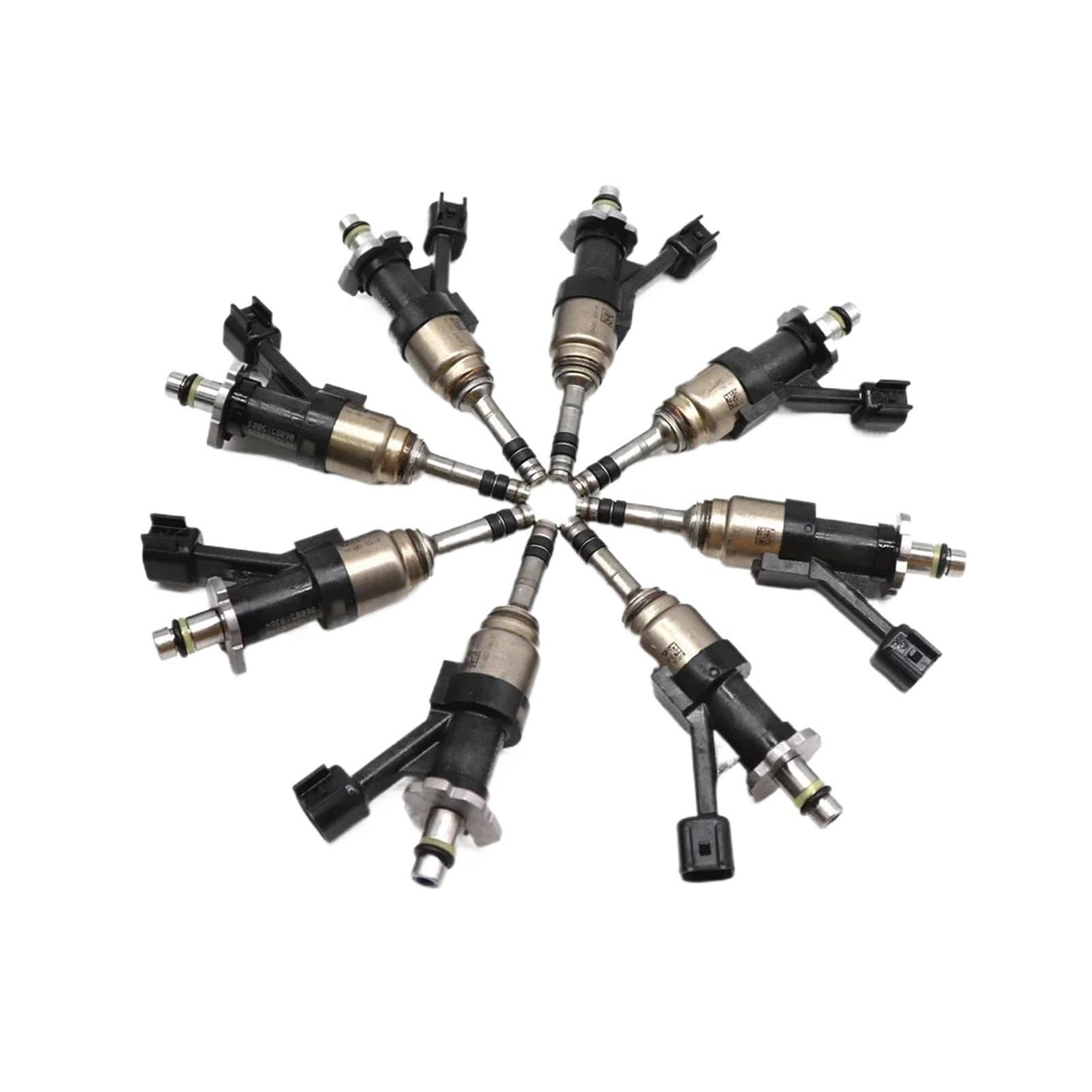 Hutianbrt 4Pcss Car Fuel Injectors Nozzle 12668390 Compatible For Silverado Suburban Tahoe Compatible For Gmc Sierra Yukon Xl 1500 4.3L 5.3L V6 V8 12656932(4Pcss)